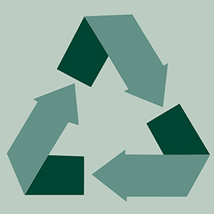 Illustration av en retursymbol